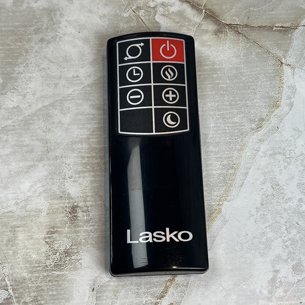 LASKO Space Heater 7 Button Black Replacement Remote Control OEM Genuine WORKS